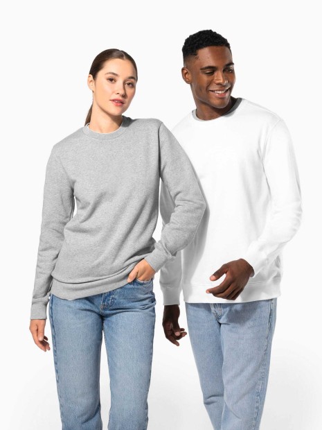 Sweat-shirts à personnaliser KARIBAN Sweat-shirt col rond 80/20 unisexe 