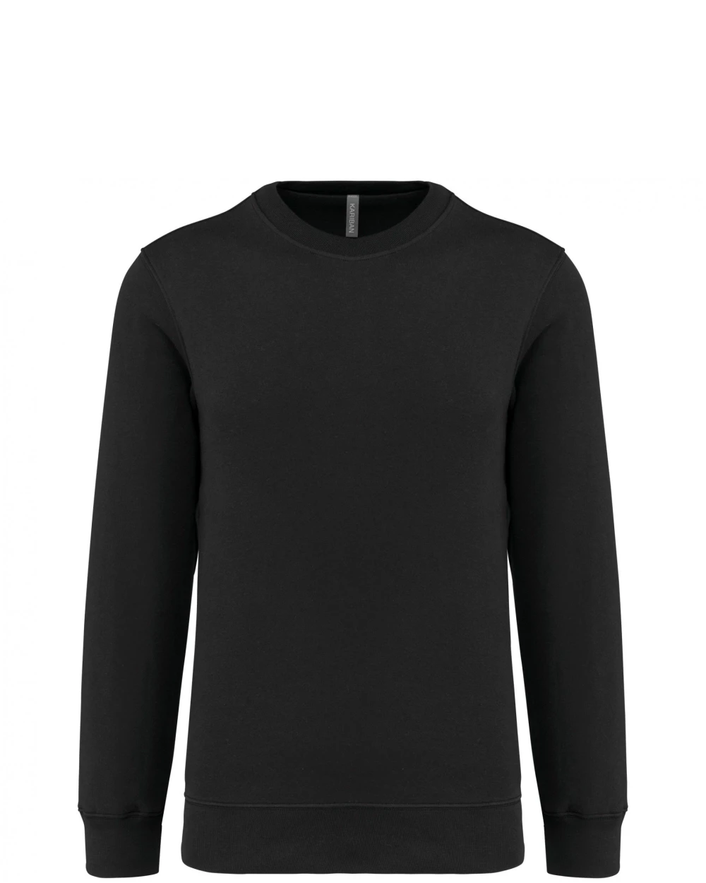 KARIBAN Unisex-Sweatshirt mit Rundhalsausschnitt 80/20 Sweatshirts personalisierbar