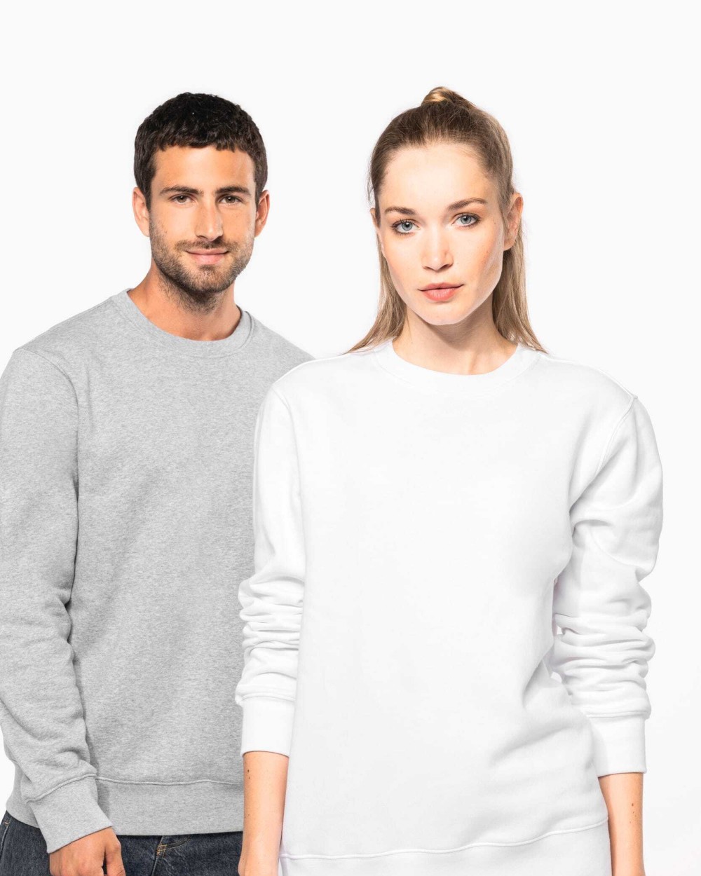 Sweat-shirts personnalisable KARIBAN Sweat-shirt col rond 80/20 unisexe