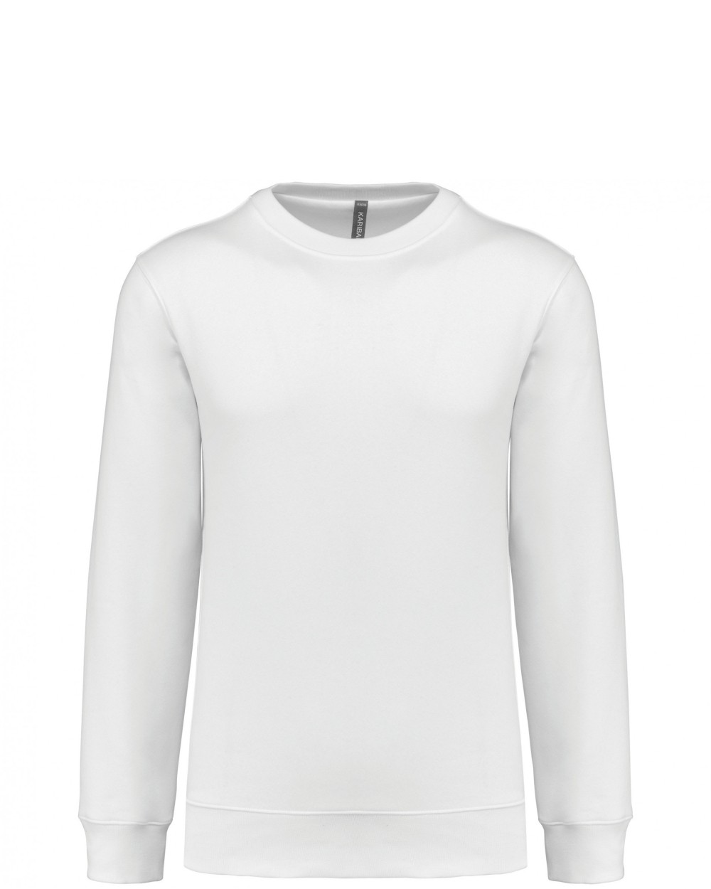 KARIBAN Unisex-Sweatshirt mit Rundhalsausschnitt 80/20 Sweatshirts personalisierbar