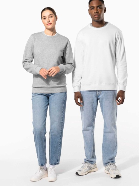 Sweat-shirts à personnaliser KARIBAN Sweat-shirt col rond 80/20 unisexe 