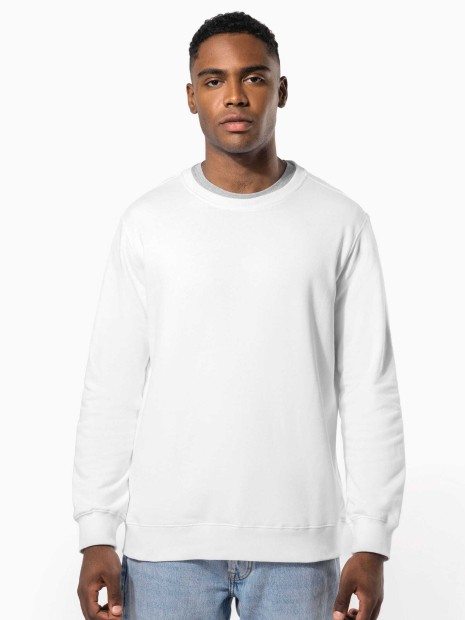 Sweat-shirts à personnaliser KARIBAN Sweat-shirt col rond 80/20 unisexe 