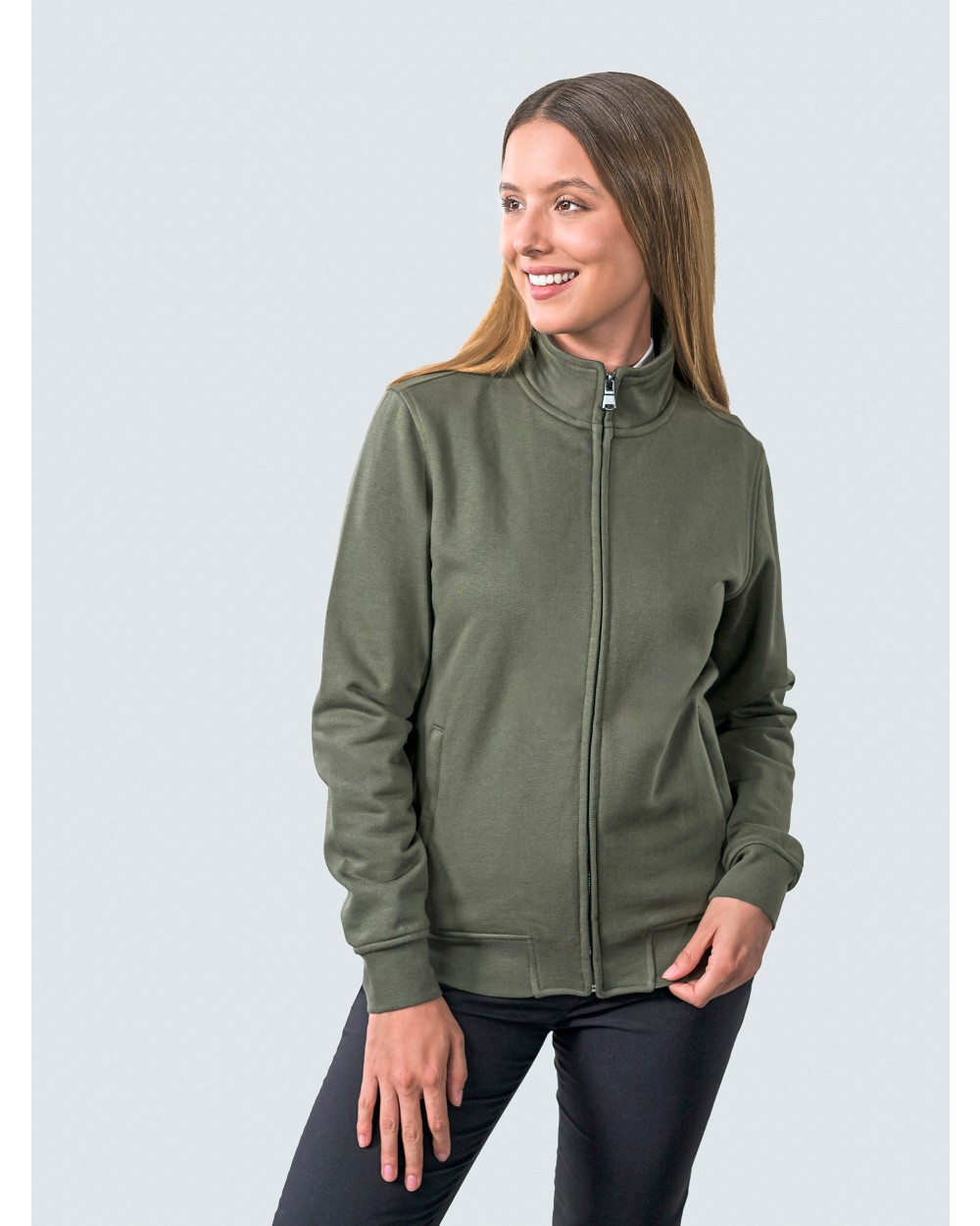 Sweaters & hoodies HRM Women´s Premium Full-Zip Sweat Jacket voor bedrukking &amp; borduring
