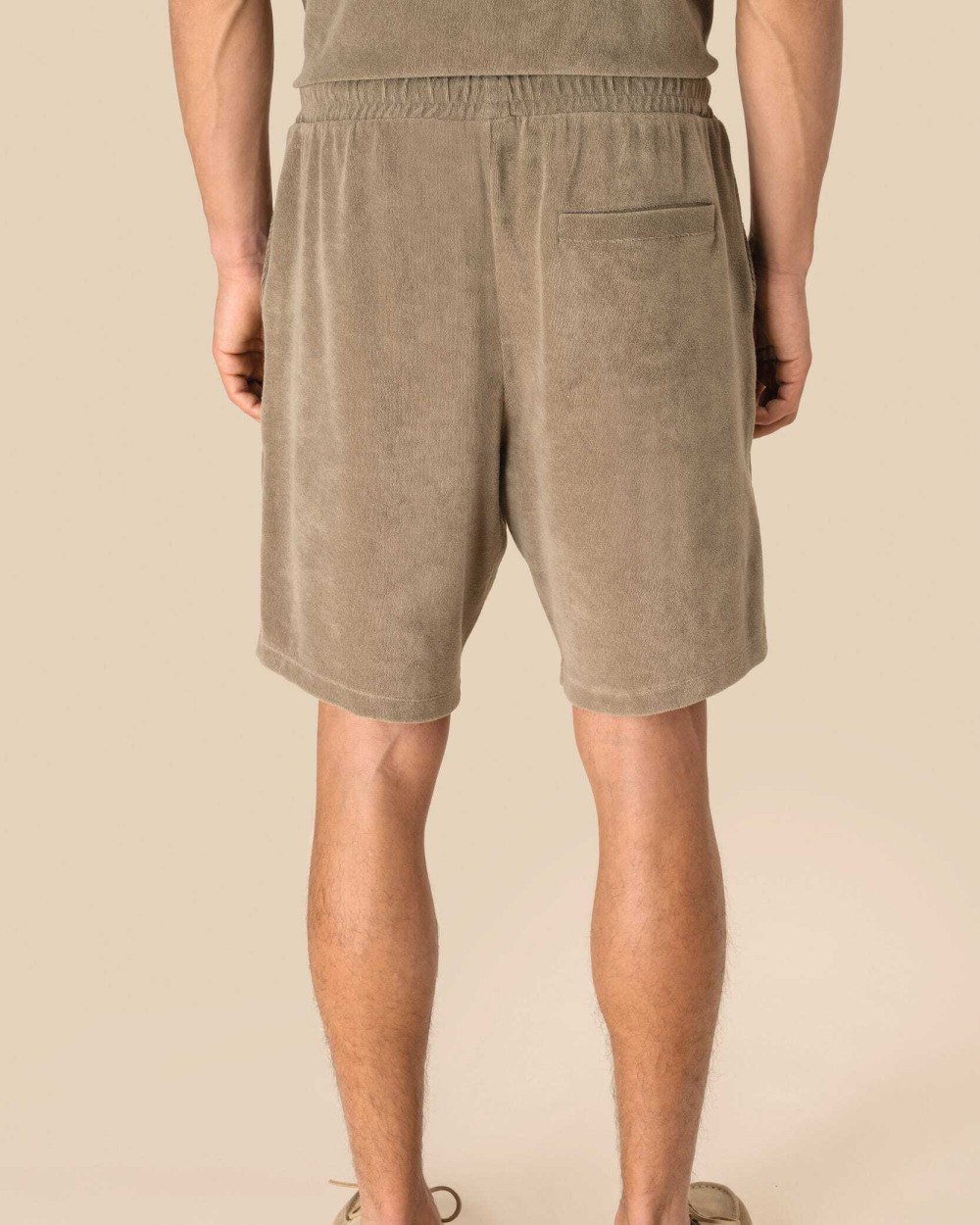 Bermuda's & Shorts SPASSO Ecologische badstof herenshort voor bedrukking &amp; borduring