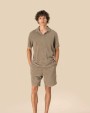 Bermuda's & Shorts SPASSO Ecologische badstof herenshort voor bedrukking &amp; borduring