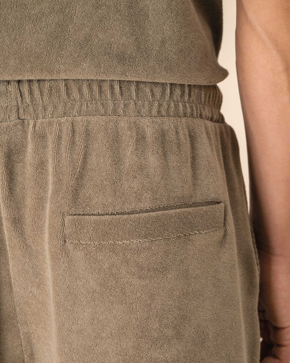 Bermuda's & Shorts SPASSO Ecologische badstof herenshort voor bedrukking &amp; borduring