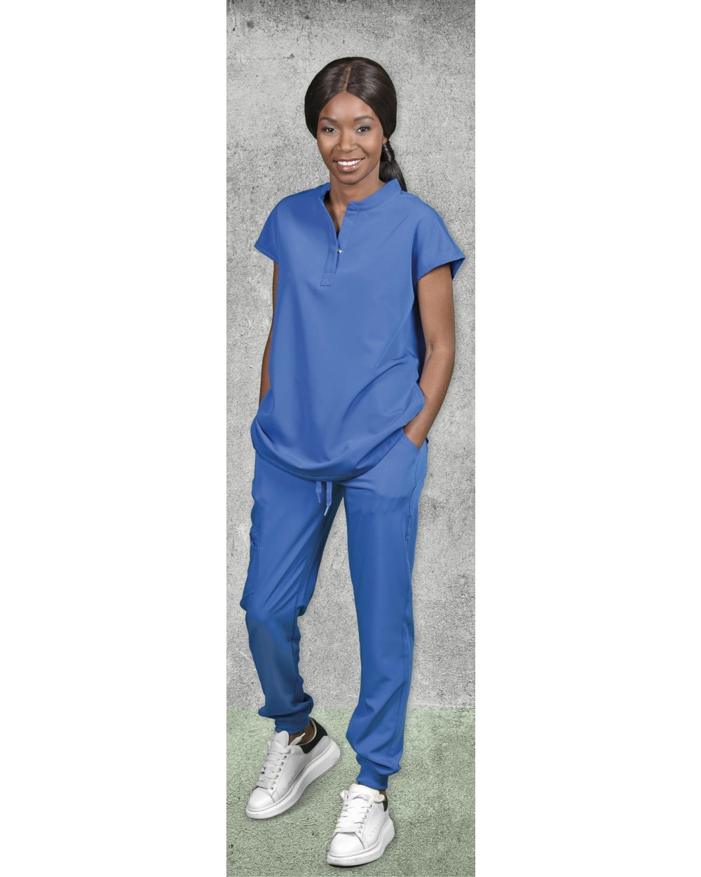 Schorten EXNER Blouse-Kasack voor bedrukking &amp; borduring