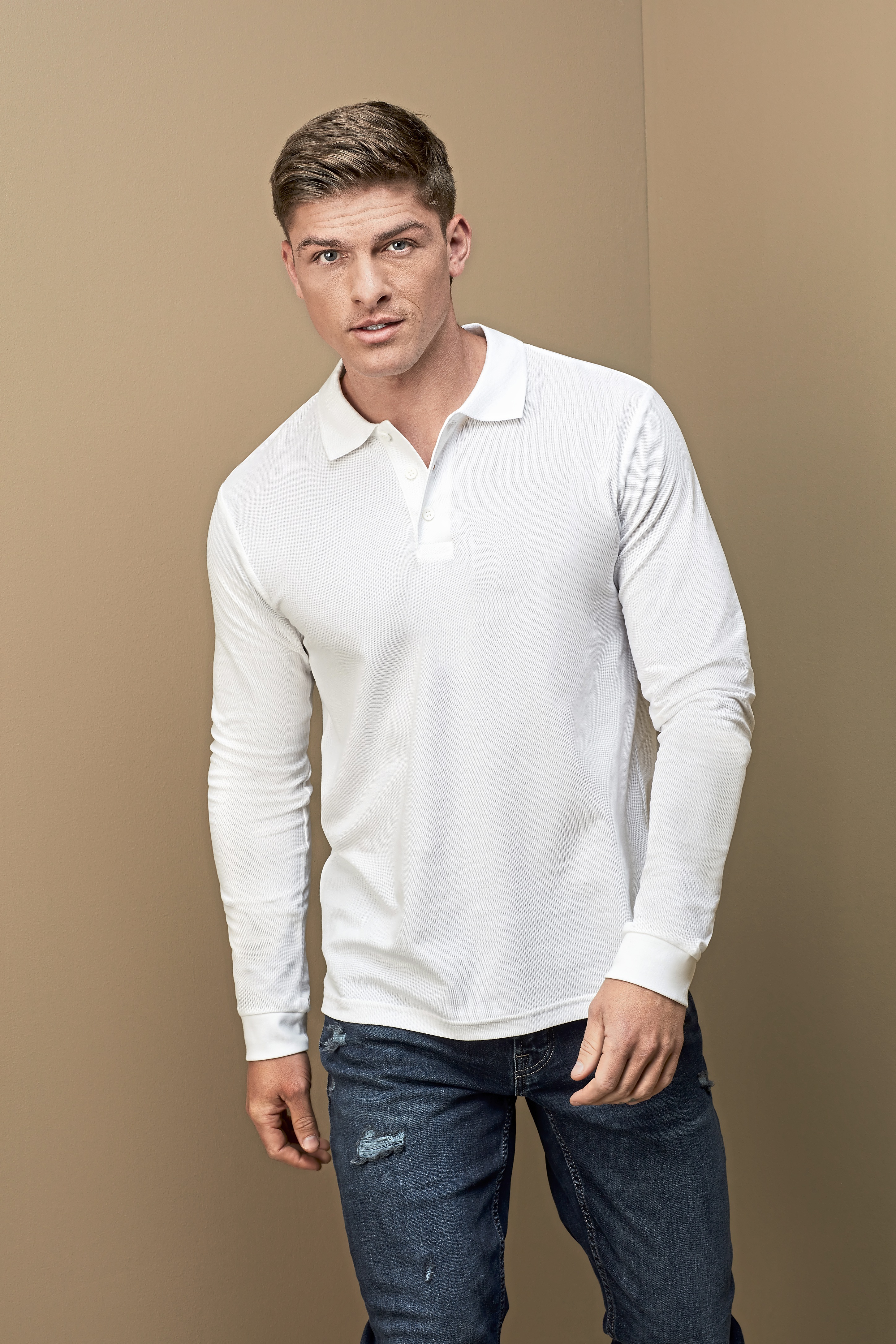 STEDMAN Polo Long Sleeve Poloshirts personalisierbar