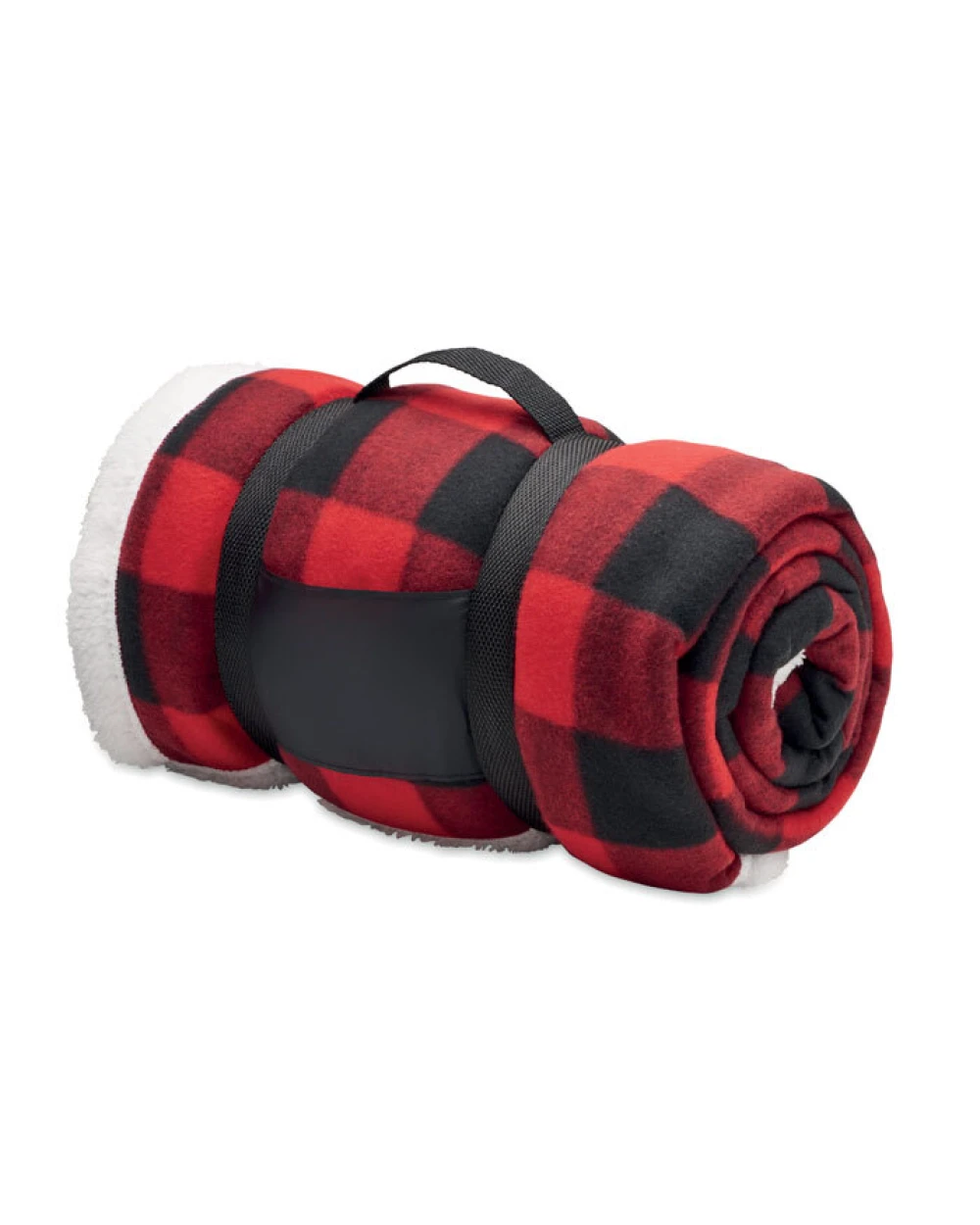 Plaids personnalisable 4DO Couverture polaire sherpa RPET