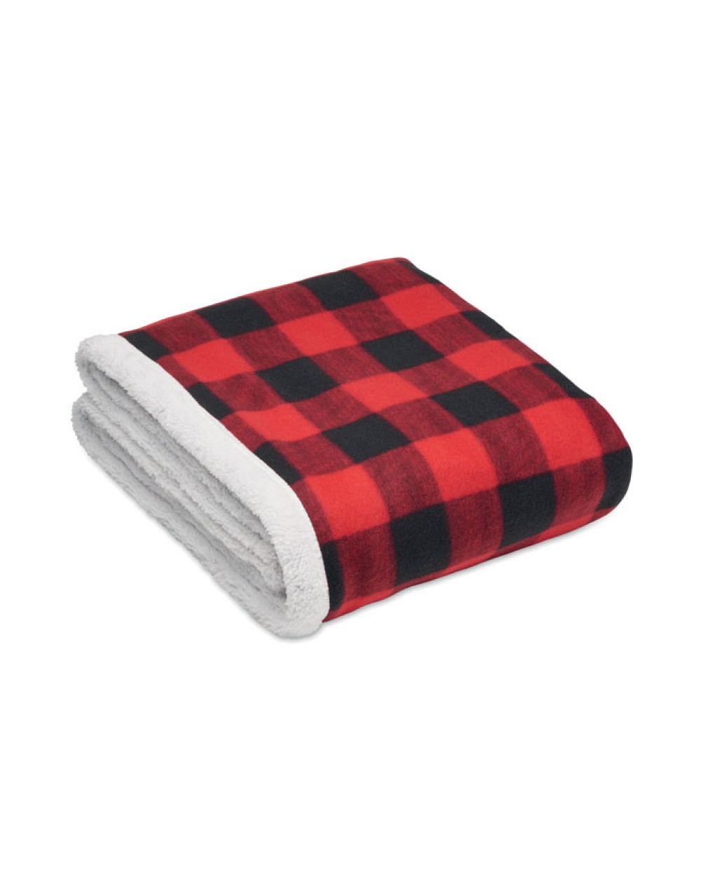 Plaids personnalisable 4DO Couverture polaire sherpa RPET