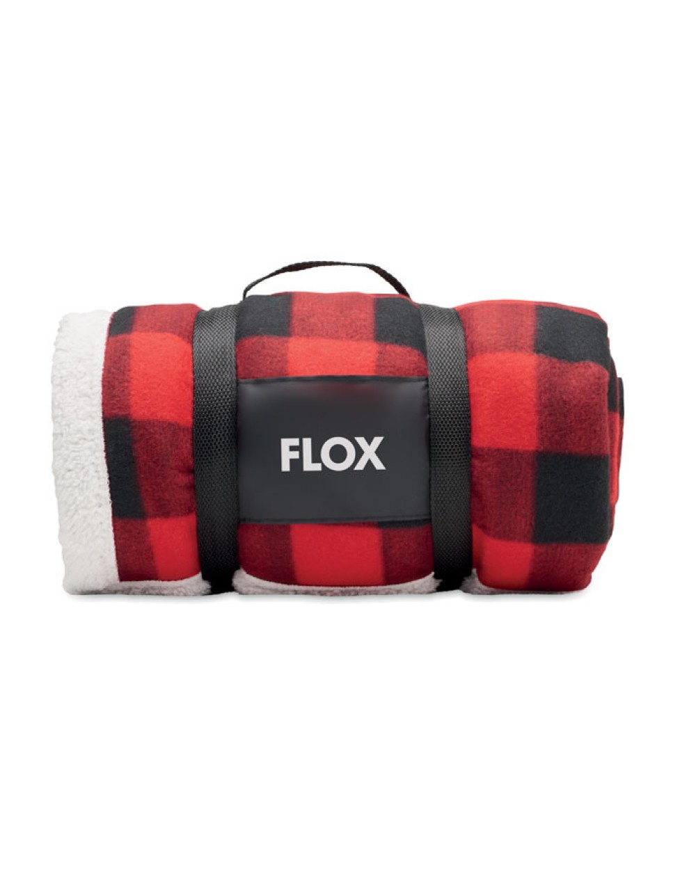 Plaids personnalisable 4DO Couverture polaire sherpa RPET