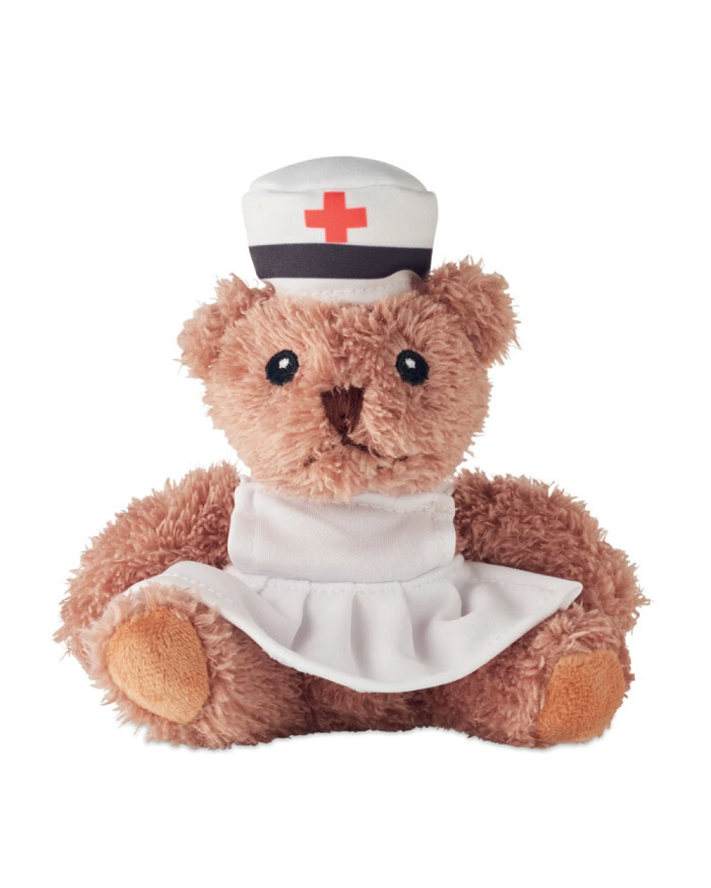 Benodigdheden 4DO Pluche teddybeer verpleegster voor bedrukking &amp; borduring