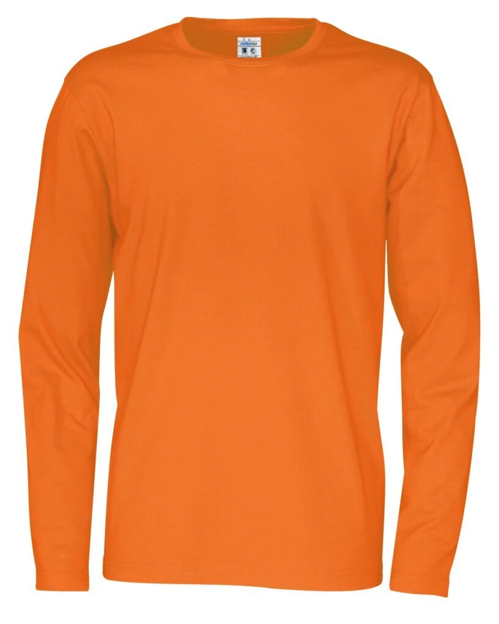 T-shirts COTTOVER T-SHIRT LONG SLEEVE MAN - GOTS GECERTIFICEERD voor bedrukking &amp; borduring