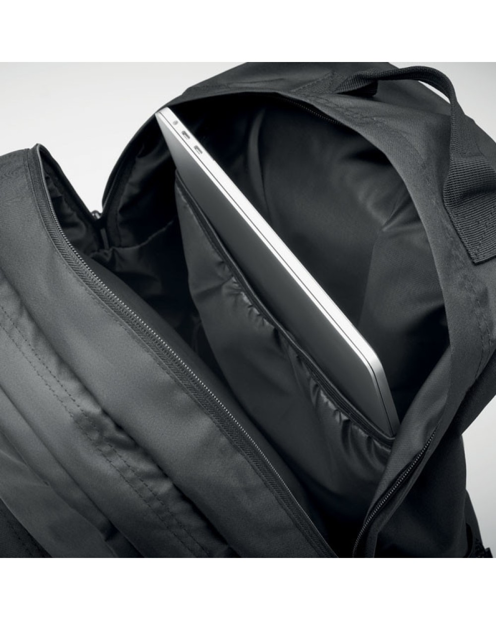 4DO Laptop-Rucksack 300D RPET Taschen personalisierbar