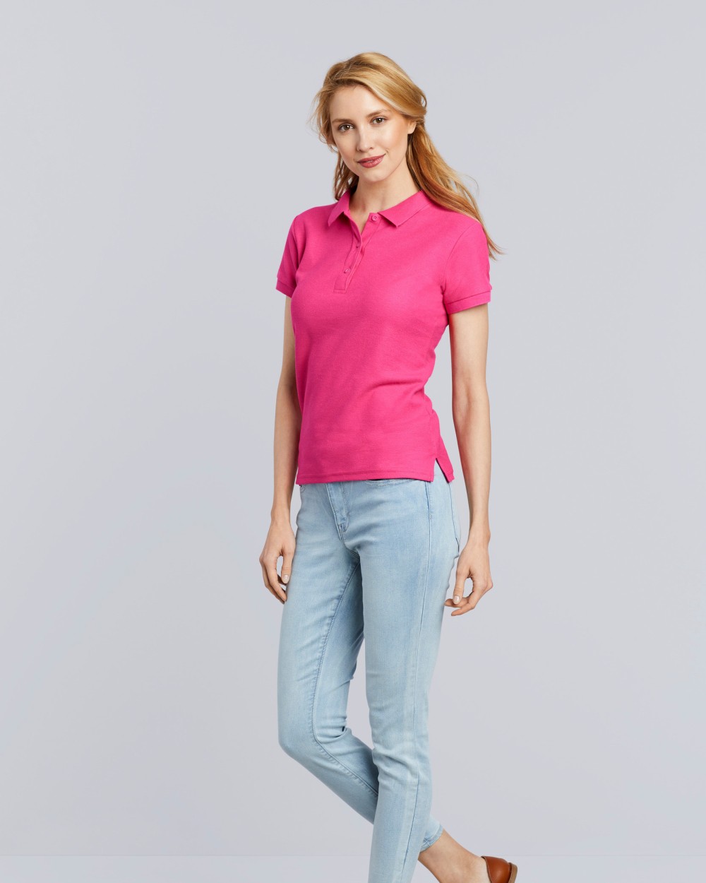 Polos personnalisable GILDAN Premium Cotton Ladies' Double Piqué Polo