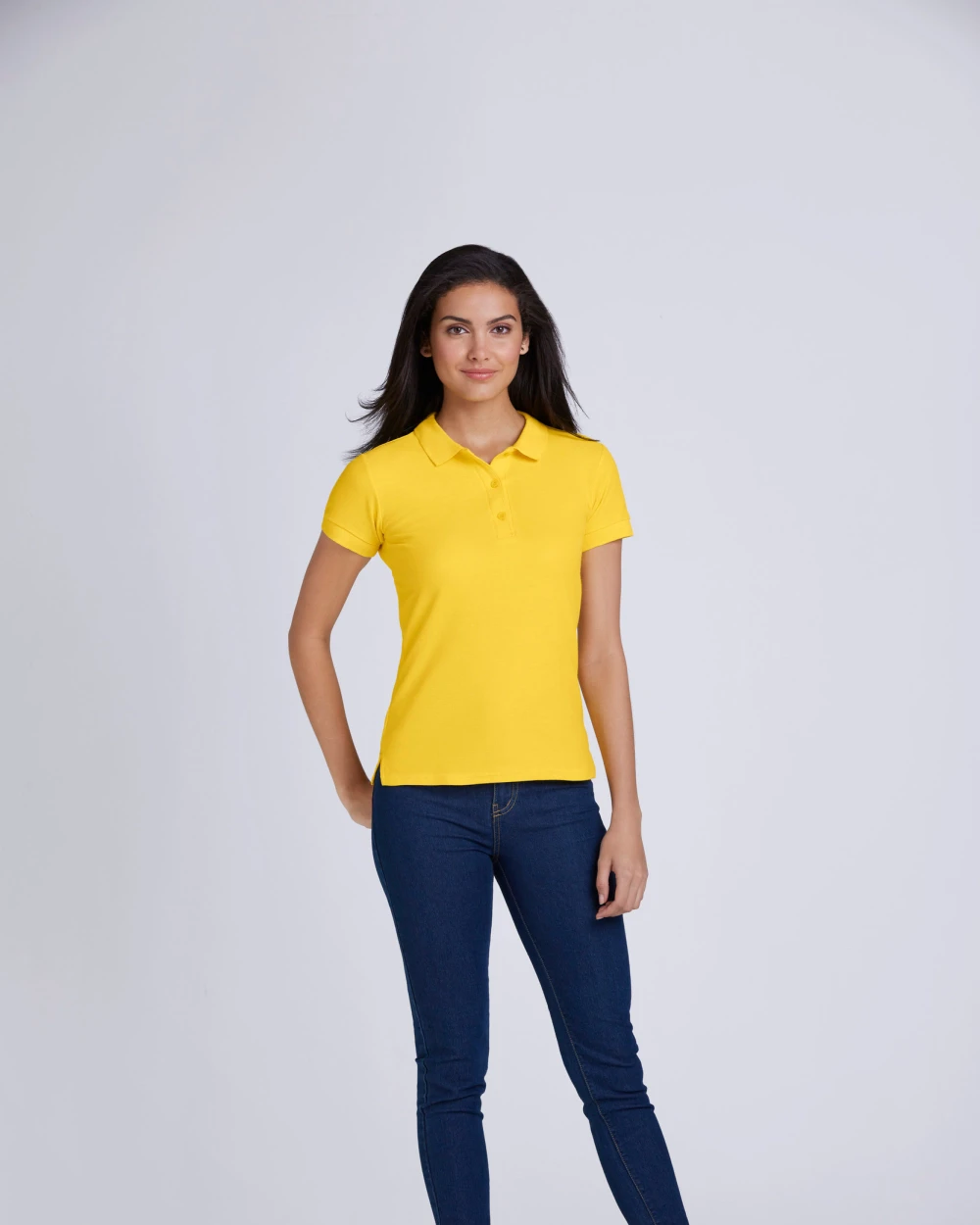 Polos personnalisable GILDAN Premium Cotton Ladies' Double Piqué Polo