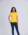 Polos personnalisable GILDAN Premium Cotton Ladies' Double Piqué Polo