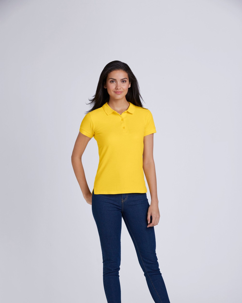 Polo's GILDAN Premium Cotton Ladies' Double Piqué Polo voor bedrukking &amp; borduring