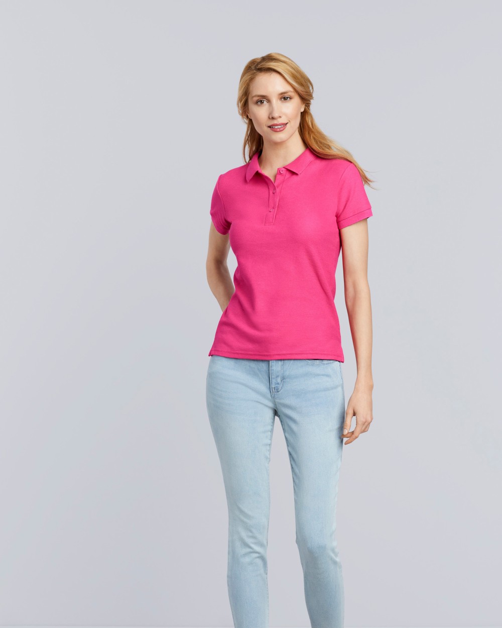 Polo's GILDAN Premium Cotton Ladies' Double Piqué Polo voor bedrukking &amp; borduring