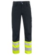 Pantalons personnalisable PROJOB 6533 PANTALON POLYCOTON PRIO - EN ISO 20471 CLASSE 1