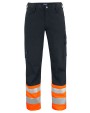 Broeken PROJOB 6533 SIGNALISATIEBROEK EN ISO 20471 KLASSE 1 voor bedrukking &amp; borduring