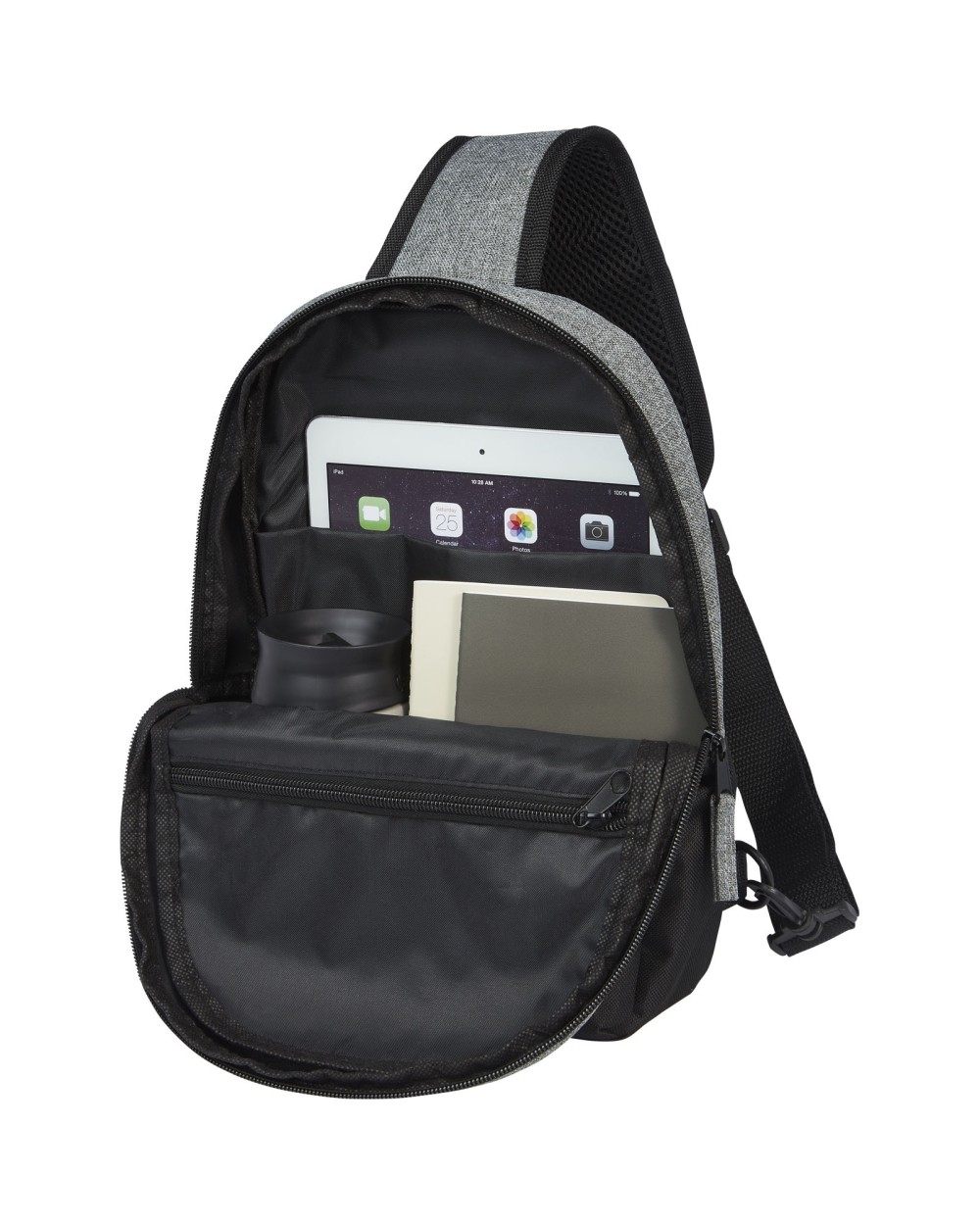 Sacs & Bagagerie personnalisable 4DO Sac à bandoulière Reclaim GRS recyclé bicolore de 3,5 L