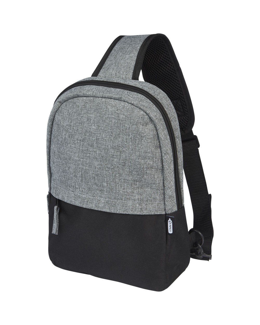 Tassen & Zakken 4DO Reclaim GRS gerecyclede tweekleurige sling 3,5 L voor bedrukking &amp; borduring