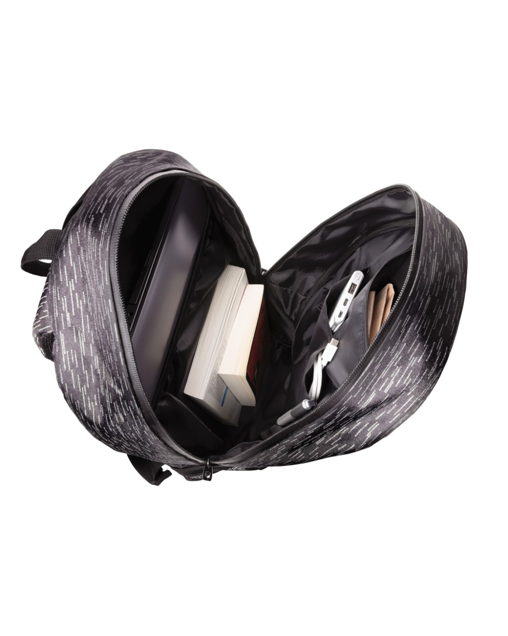 Sacs & Bagagerie personnalisable 4DO Sac à dos réfléchissant pour ordinateur portable en RPET