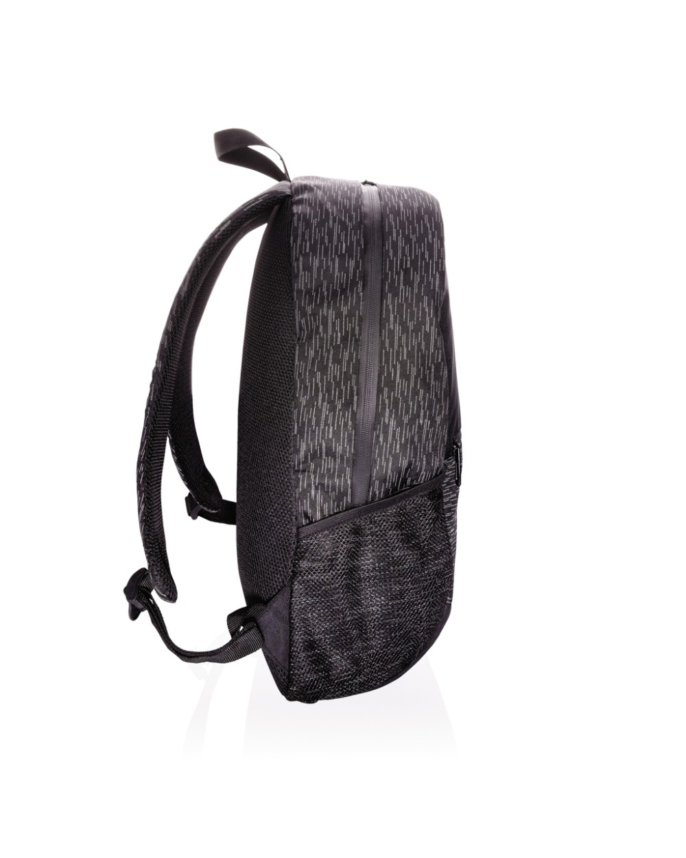 4DO Reflektierender RPET Laptop-Rucksack mit AWARE™ Tracer Taschen personalisierbar