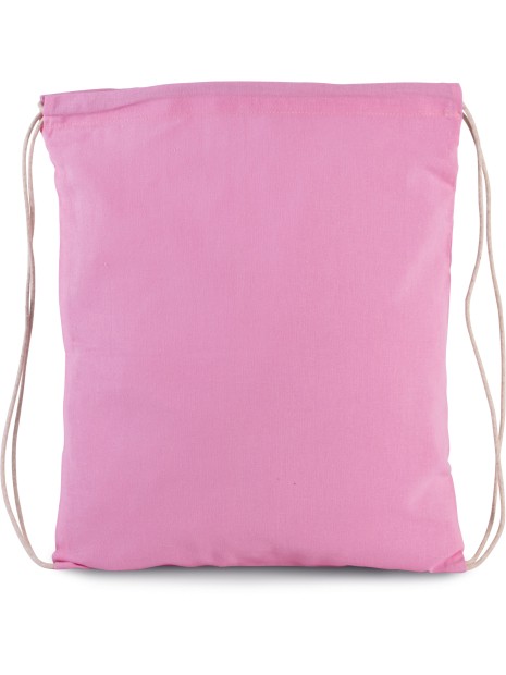 KIMOOD Petit sac à dos en coton bio avec cordelettes /api/colors/c8d71c55-add3-456a-9391-66e58e4ac413 personnalisable