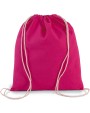 KIMOOD Kleiner Rucksack aus Bio-Baumwolle mit Kordeln Taschen personalisierbar
