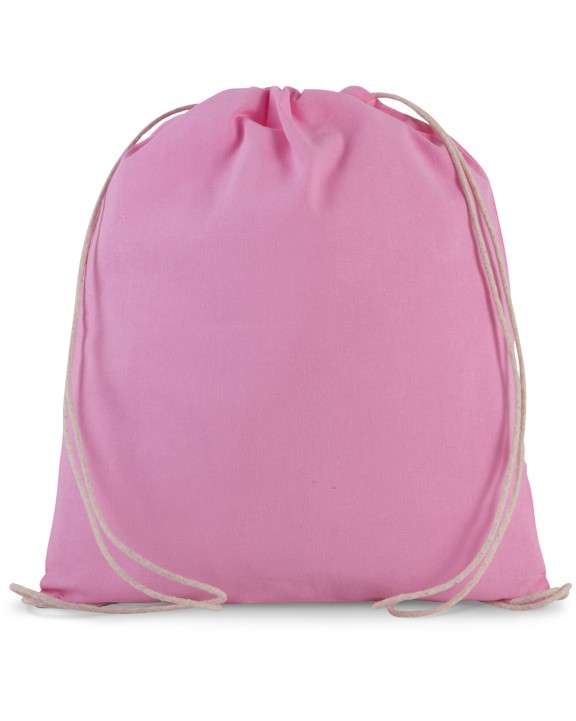 KIMOOD Kleiner Rucksack aus Bio-Baumwolle mit Kordeln Taschen personalisierbar