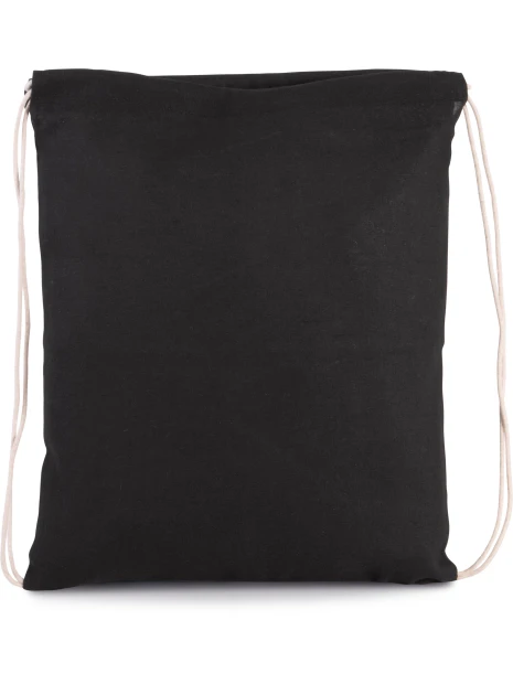 KIMOOD Petit sac à dos en coton bio avec cordelettes /api/colors/b9fdad4a-5e94-45cb-8c03-c08b349b28c3 personnalisable