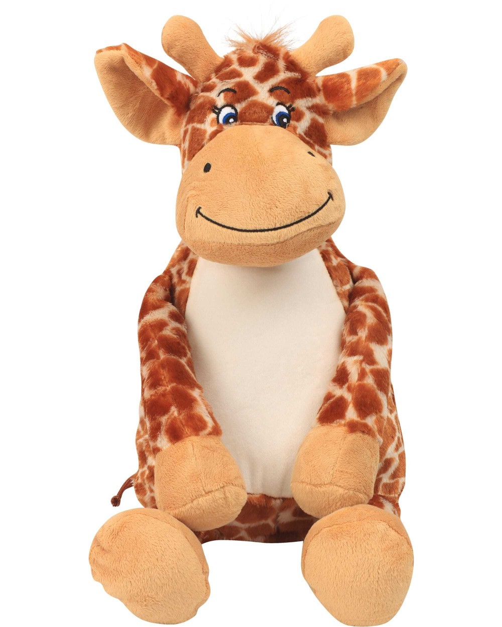 Accessoires personnalisable MUMBLES Peluche zippée Girafe