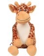 Accessoires personnalisable MUMBLES Peluche zippée Girafe
