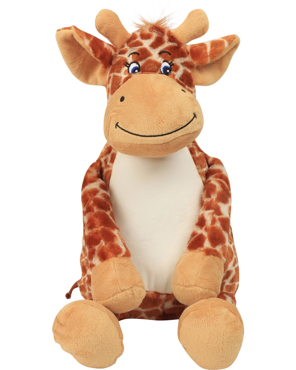 Accessoires personnalisable MUMBLES Peluche zippée Girafe