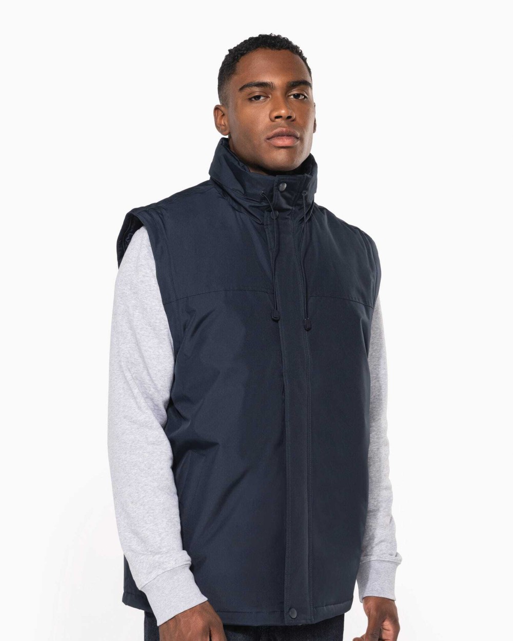 KARIBAN Blouson mit abnehmbaren Ärmeln für Herren Jacken personalisierbar