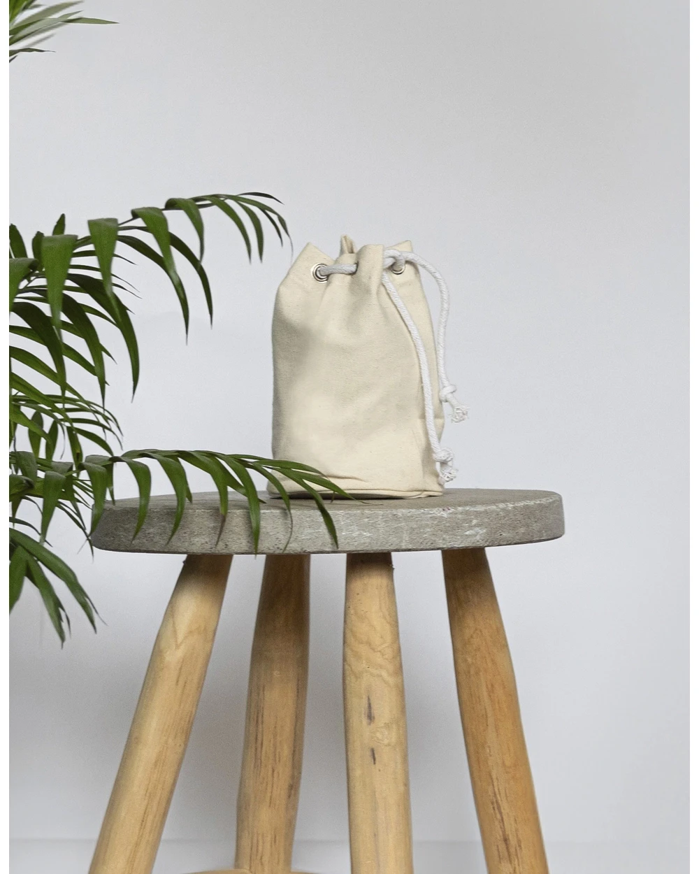 Tassen & Zakken HALINK Canvas Marble Bag voor bedrukking &amp; borduring