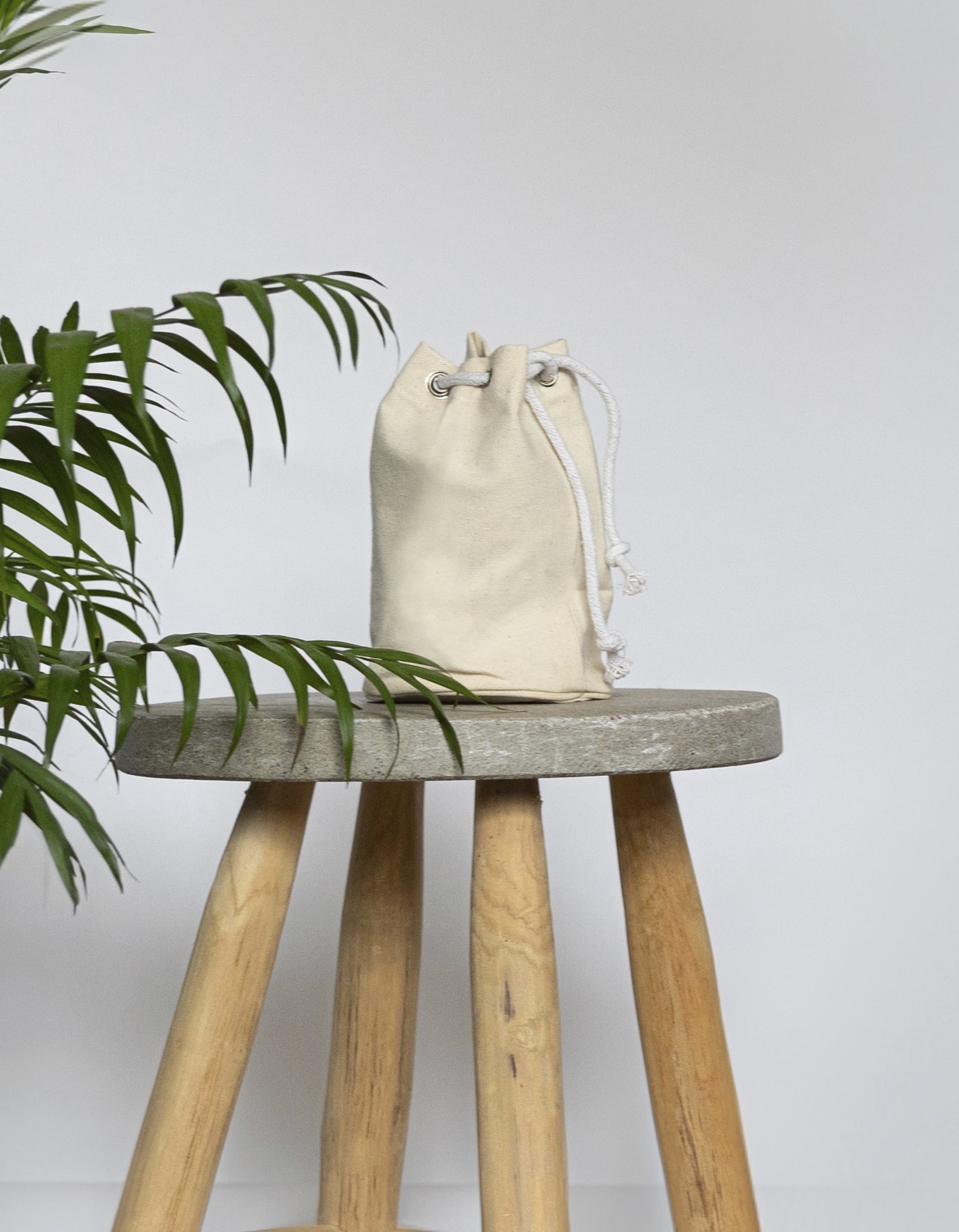 Tassen & Zakken HALINK Canvas Marble Bag voor bedrukking &amp; borduring