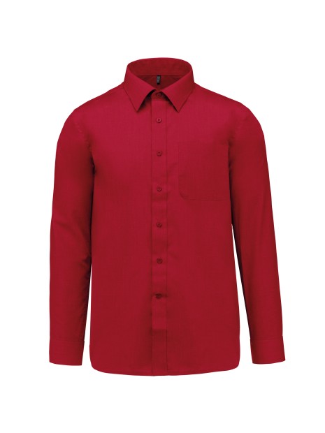 KARIBAN Chemise popeline polycoton entretien facile homme /api/colors/f7def30f-cf00-4a4e-8048-9f030f6d3017 personnalisable