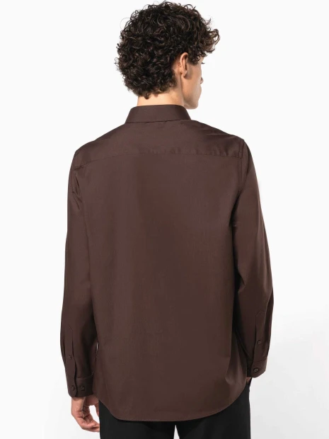 Chemises à personnaliser KARIBAN Chemise popeline polycoton entretien facile homme 