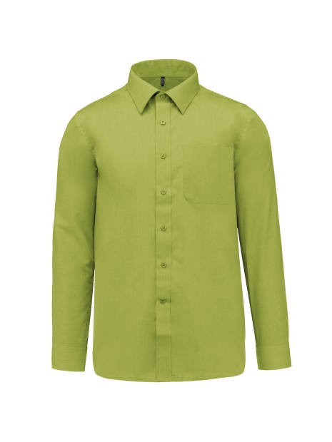 KARIBAN Chemise popeline polycoton entretien facile homme /api/colors/7ab928ec-33ab-4ba2-8fb6-e49c659be6ea personnalisable