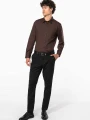 Chemises à personnaliser KARIBAN Chemise popeline polycoton entretien facile homme 