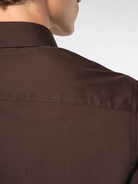 Chemises à personnaliser KARIBAN Chemise popeline polycoton entretien facile homme 