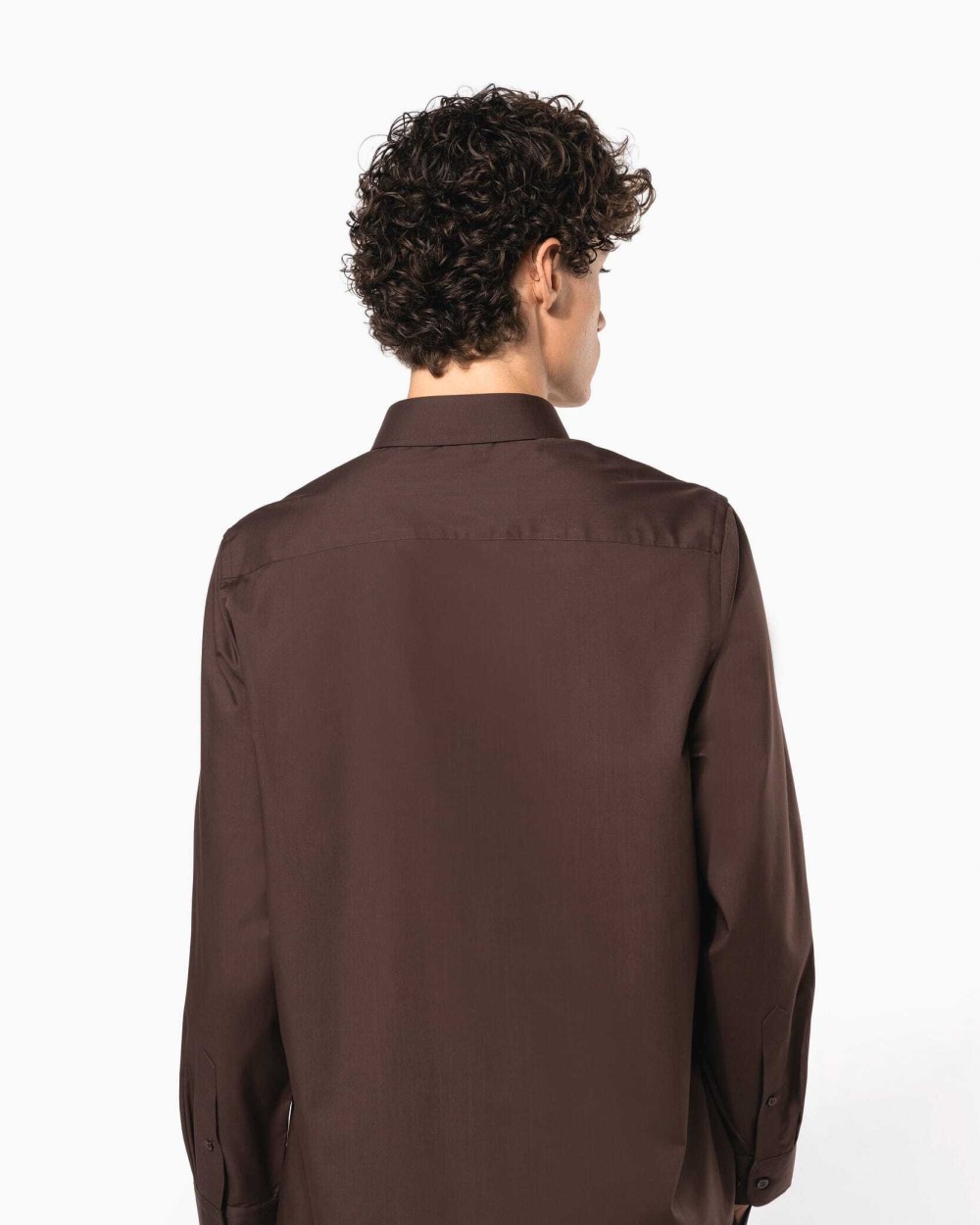 KARIBAN Popeline-Hemd Baumwollpolyester pflegeleicht für Herren Hemden personalisierbar