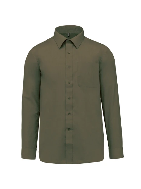 KARIBAN Chemise popeline polycoton entretien facile homme /api/colors/f670900e-42da-4667-ab56-d8f2804cba19 personnalisable