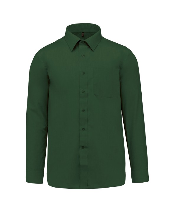 Chemises personnalisable KARIBAN Chemise popeline polycoton entretien facile homme