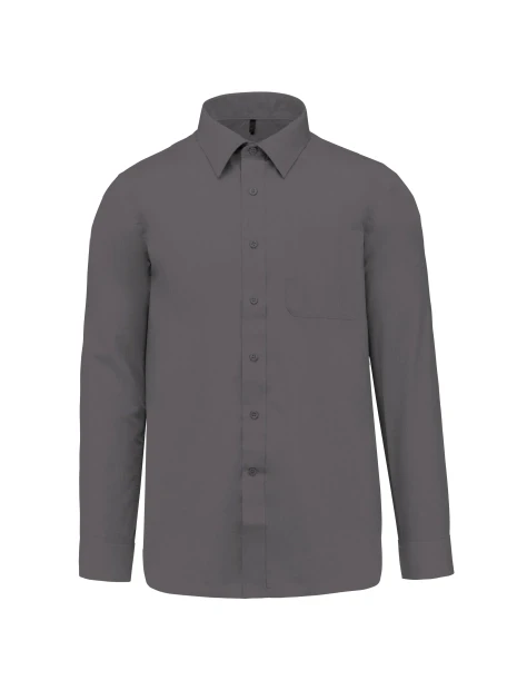 KARIBAN Chemise popeline polycoton entretien facile homme /api/colors/b8e7287e-3390-473c-ba17-deb40419cef7 personnalisable