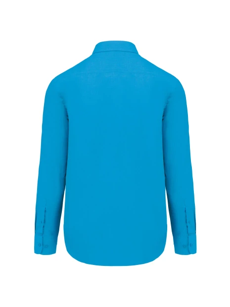 KARIBAN Chemise popeline polycoton entretien facile homme /api/colors/e40de318-302c-4c66-b949-5dcddefdc482 personnalisable