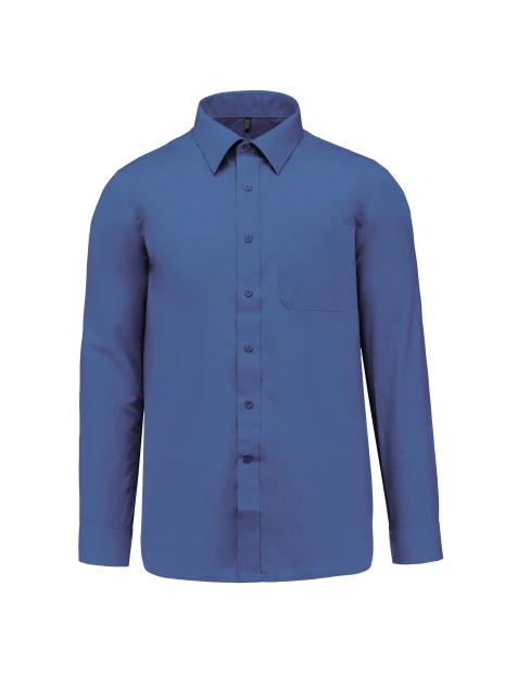 KARIBAN Chemise popeline polycoton entretien facile homme /api/colors/f3249b12-7706-4750-a566-5c92fd89a6dc personnalisable